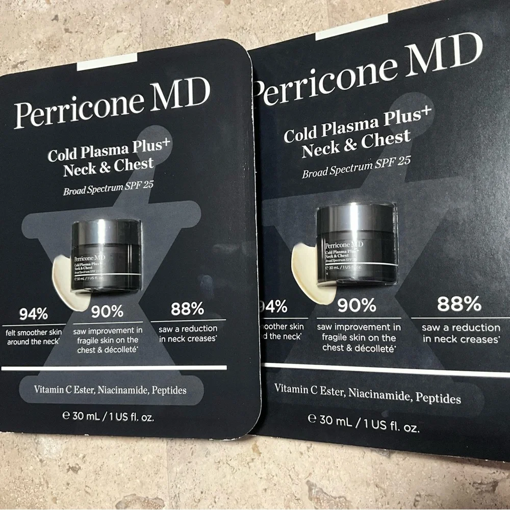 2 Perricone MD Cold Plasma Plus+ Neck & Chest Cream - Picture 2 of 5
